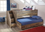 Load image into Gallery viewer, Trinell Twin Loft Caster Bed