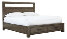 Load image into Gallery viewer, Deylin Queen Panel Bed with 2 Storage Drawers