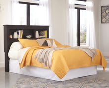 Load image into Gallery viewer, Reylow QueenFull Bookcase Headboard