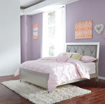 Load image into Gallery viewer, Olivet Full Upholstered Panel HeadboardFootboard