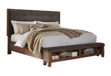 Load image into Gallery viewer, Ralene Queen Upholstered Storage Footboard