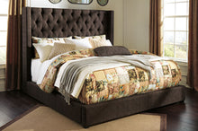 Load image into Gallery viewer, Norrister King Upholstered Footboard with Rails