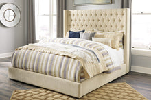 Load image into Gallery viewer, Norrister California King Upholstered Footboard with Rails