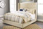 Load image into Gallery viewer, Norrister King Upholstered Footboard with Rails