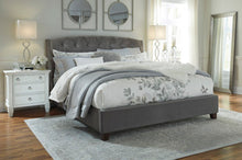 Load image into Gallery viewer, Kasidon King Upholstered Rails