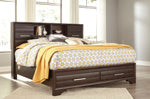 Load image into Gallery viewer, Andriel KingCalifornia King Storage HeadboardFootboard with Roll Slats