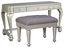 Load image into Gallery viewer, Coralayne Signature Design Vanity Vanity with Stool