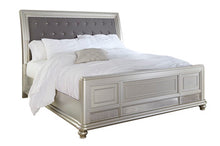 Load image into Gallery viewer, Coralayne KingCalifornia King Upholstered Sleigh Headboard