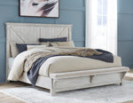 Load image into Gallery viewer, Brashland Queen Upholstered Bench Footboard