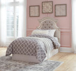 Load image into Gallery viewer, Realyn Twin Upholstered Panel Headboard