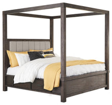 Load image into Gallery viewer, Dellbeck California King Canopy Bed with 4 Storage Drawers