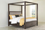 Load image into Gallery viewer, Dellbeck Queen Upholstered Headboard PanelPoster Footboard