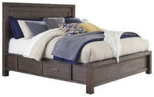 Load image into Gallery viewer, Dellbeck Queen Panel Bed with 4 Storage Drawers