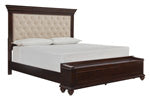 Load image into Gallery viewer, Brynhurst KingCalifornia King Storage Footboard