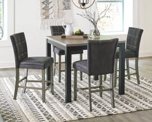 Load image into Gallery viewer, Dontally Benchcraft Counter Height Table 5-Piece Dining Room Package