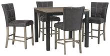 Load image into Gallery viewer, Dontally Benchcraft Counter Height Table 5-Piece Dining Room Package