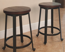 Load image into Gallery viewer, Challiman Signature Design Barstool 2-Piece Bar Stool Package