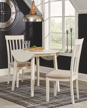 Load image into Gallery viewer, Slannery Signature Design Dining Table 3-Piece Dining Room Package