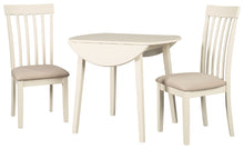 Load image into Gallery viewer, Slannery Signature Design Dining Table 3-Piece Dining Room Package