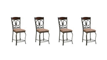 Load image into Gallery viewer, Glambrey Signature Design Barstool 4-Piece Dining Room Package