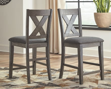 Load image into Gallery viewer, Caitbrook Counter Height Upholstered Bar Stool