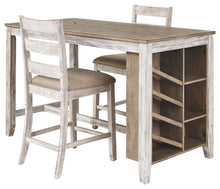 Load image into Gallery viewer, Skempton Signature Design Counter Height Table 3-Piece Dining Room Package
