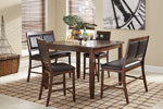 Load image into Gallery viewer, Meredy Counter Height Dining Room Table and Bar Stools Set of 5