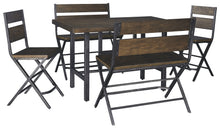Load image into Gallery viewer, Kavara Signature Design Counter Height Table 5-Piece Dining Room Package