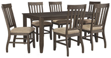 Load image into Gallery viewer, Dresbar Signature Design Dining Table 7-Piece Dining Room Package