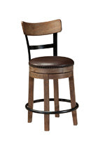 Load image into Gallery viewer, Pinnadel Counter Height Bar Stool