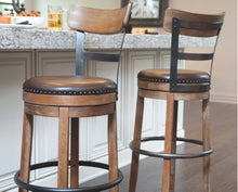 Load image into Gallery viewer, Pinnadel Bar Height Bar Stool