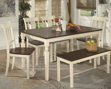 Load image into Gallery viewer, Whitesburg Signature Design Dining Table 6-Piece Dining Room Package