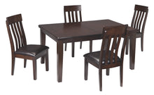 Load image into Gallery viewer, Haddigan Signature Design Dining Table 5-Piece Dining Room Package