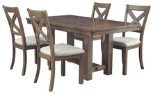 Load image into Gallery viewer, Moriville Signature Design Dining Table 5-Piece Dining Room Package