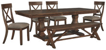 Load image into Gallery viewer, Windville Millennium Dining Table 6-Piece Dining Room Package