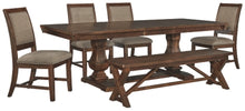 Load image into Gallery viewer, Windville Millennium Dining Table 6-Piece Dining Room Package