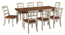 Load image into Gallery viewer, Marsilona Millennium Dining Table 9-Piece Dining Room Package