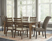 Load image into Gallery viewer, Flynnter Signature Design Dining Table 7-Piece Dining Room Package