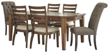 Load image into Gallery viewer, Flynnter Signature Design Dining Table 7-Piece Dining Room Package