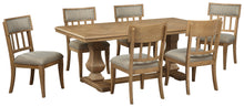 Load image into Gallery viewer, Ollesburg Millennium Dining Table 7-Piece Dining Room Package