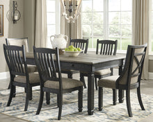 Load image into Gallery viewer, Tyler Creek Signature Design Dining Table 7-Piece Dining Room Package