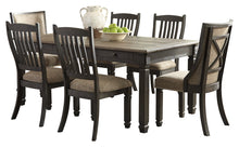 Load image into Gallery viewer, Tyler Creek Signature Design Dining Table 7-Piece Dining Room Package