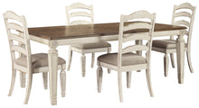 Load image into Gallery viewer, Realyn Signature Design Dining Table 5-Piece Dining Room Package