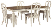 Load image into Gallery viewer, Realyn Signature Design Dining Table 5-Piece Dining Room Package