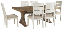 Load image into Gallery viewer, Grindleburg Signature Design Dining Table 7-Piece Dining Room Package