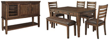 Load image into Gallery viewer, Royard Ashley Dining Table 7-Piece Dining Room Package