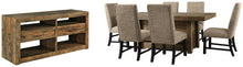 Load image into Gallery viewer, Sommerford Signature Design Dining Table 8-Piece Dining Room Package