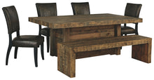 Load image into Gallery viewer, Sommerford Signature Design Dining Table 6-Piece Dining Room Package