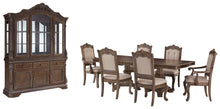Load image into Gallery viewer, Charmond Signature Design Dining Table 8-Piece Dining Room Package