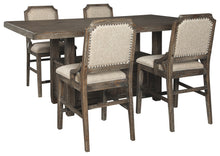 Load image into Gallery viewer, Wyndahl Signature Design Counter Height Table 5-Piece Dining Room Package